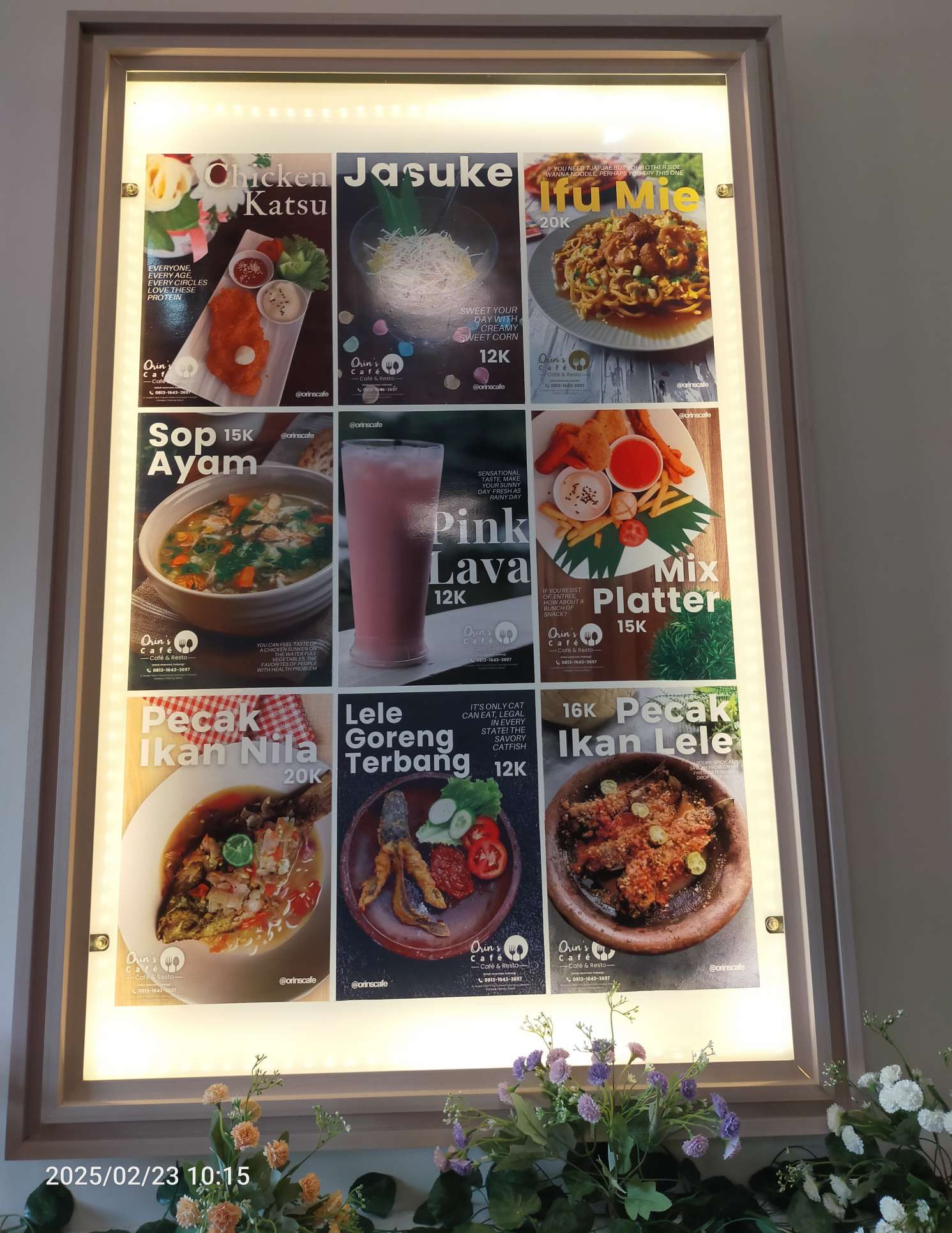 Foto beberapa Menu unggulan Orin's Cafe & Resto